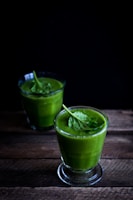 two green shakes
