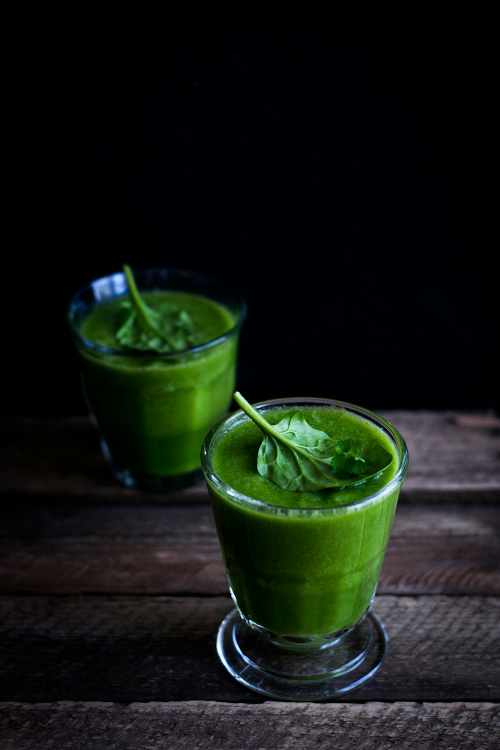 two green shakes