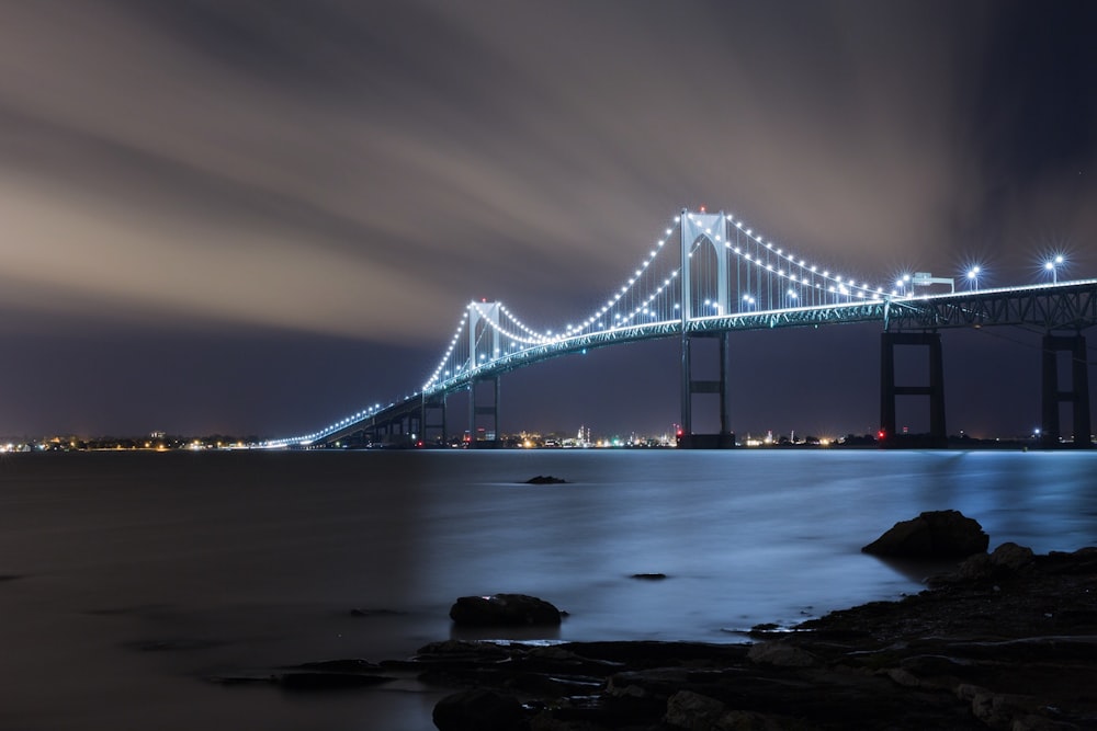 Golden Bridge during night