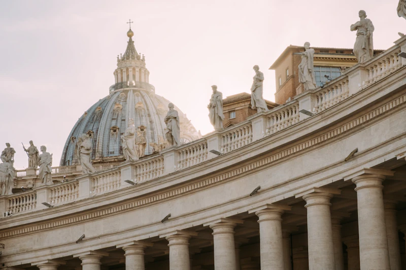 Praça e Basílica de São Pedro, no Vaticano, onde a encíclica foi apresentada