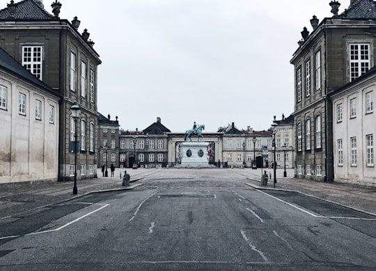 landscape photo of Trafalgar castle in Copenhagen Denmark