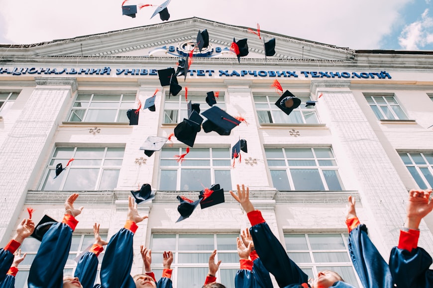 A group of fresh graduates