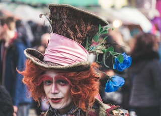 Mad Hatter costume photography