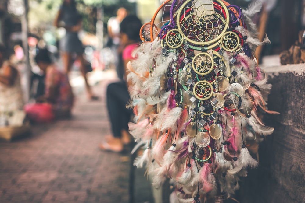 dream catcher near people