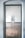 An architectural scene with multiple doorways leading into each other, creating a sense of infinity. The walls and ceilings are white with a tiled floor that appears brownish. The perspective creates a visual tunnel effect, emphasizing depth.