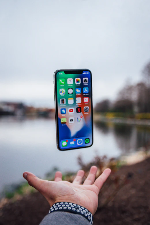 Text message on phone