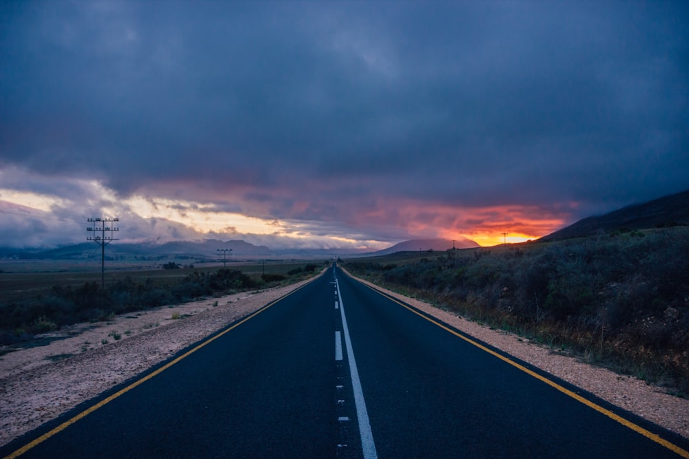 scenery of road