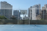 empty basketball court