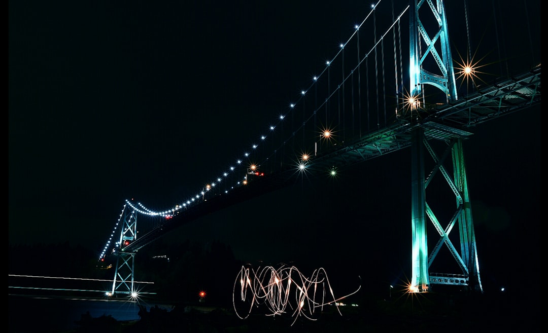 Suspension bridge photo spot Vancouver Port Moody