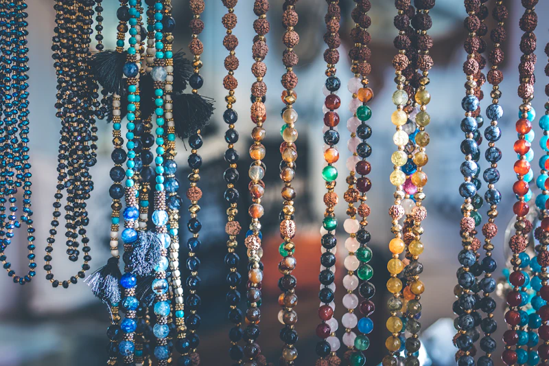 Collier artisanal en perles