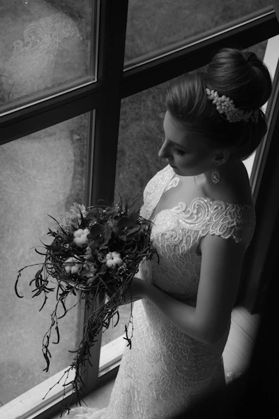 sposa bianco e nero