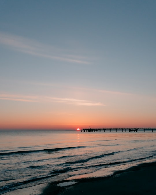 seashore during sunset in Boltenhagen Germany