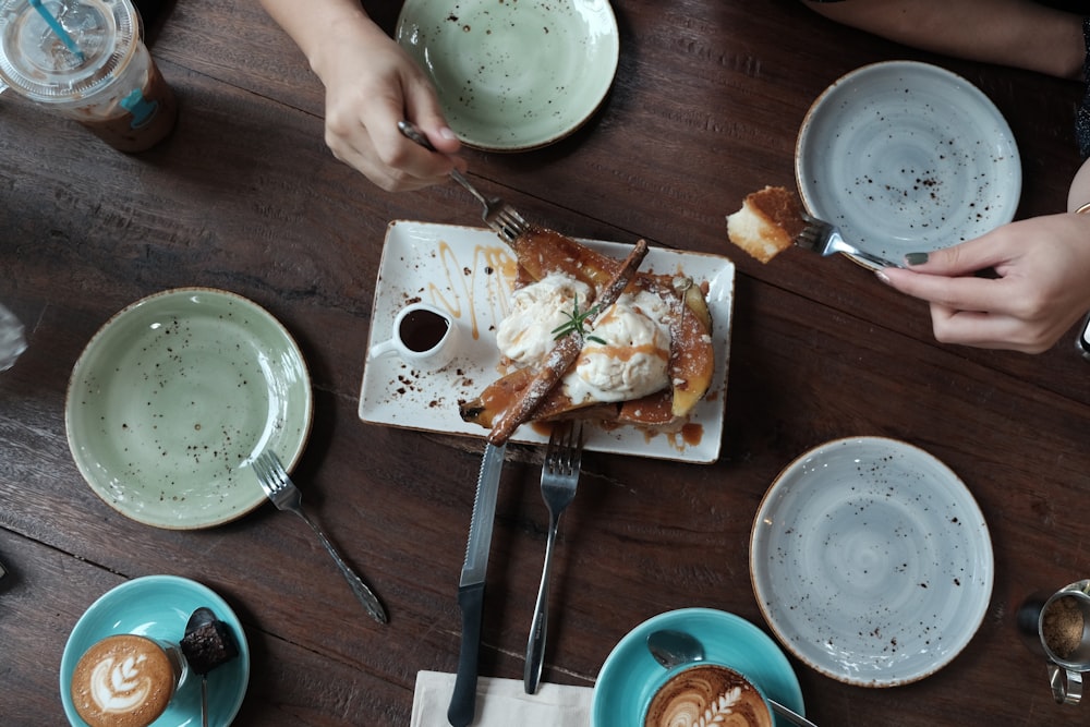 assorted ceramic plates