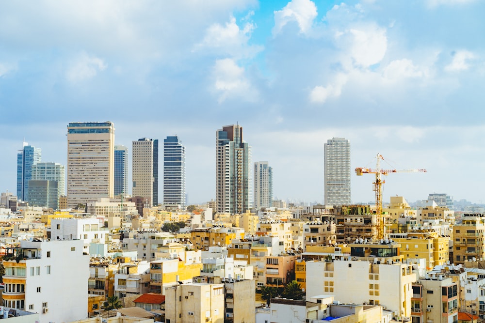 aerial view photo of high-rise buildings