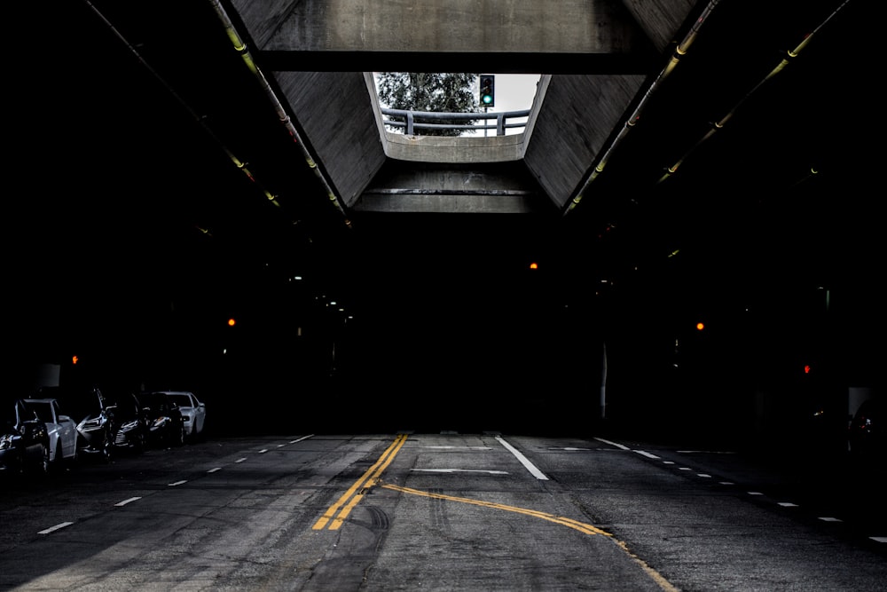 gray asphalt road