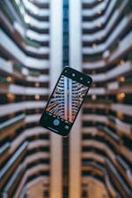 photo of smartphone in camera application