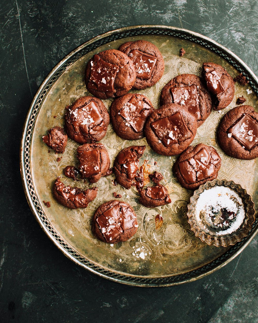 baked cookies