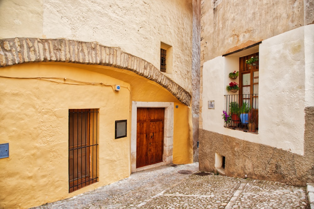 alleyway during daytime