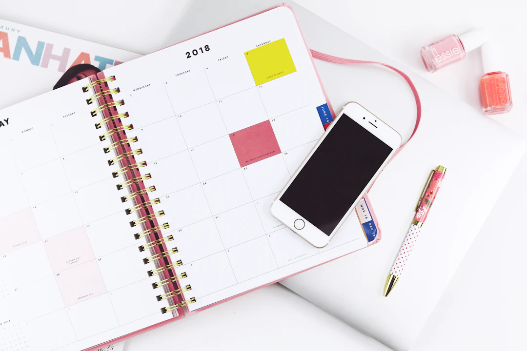 Booking calendar phone
