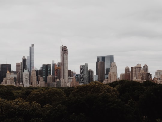 grey and brown building under grey sky in New York City United States