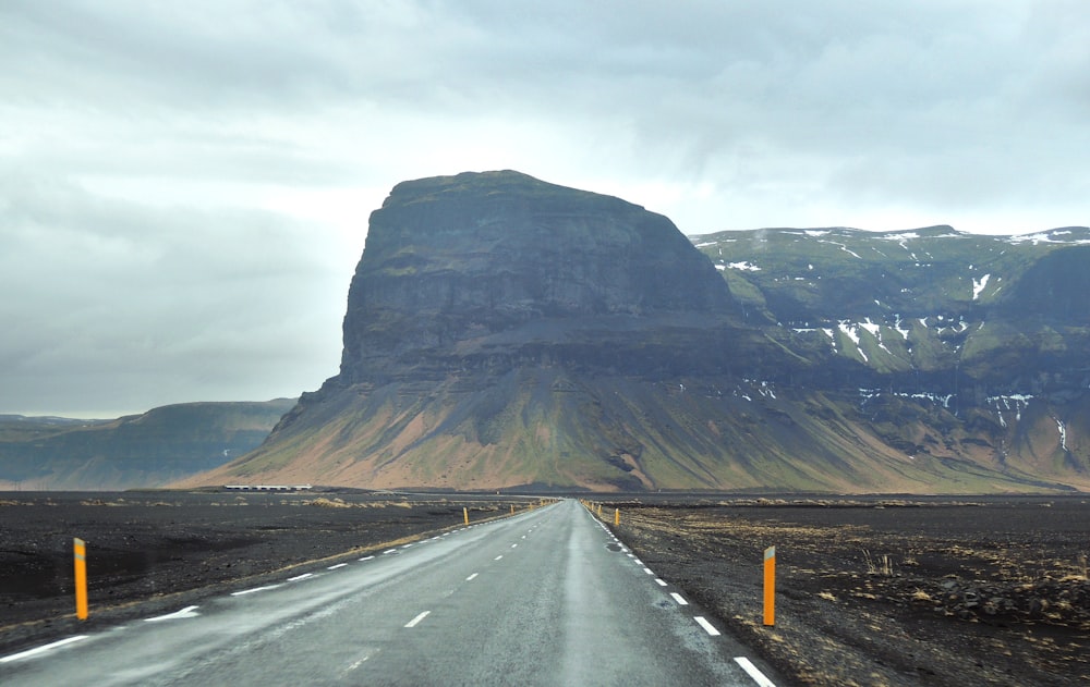 landscape photography of mountains