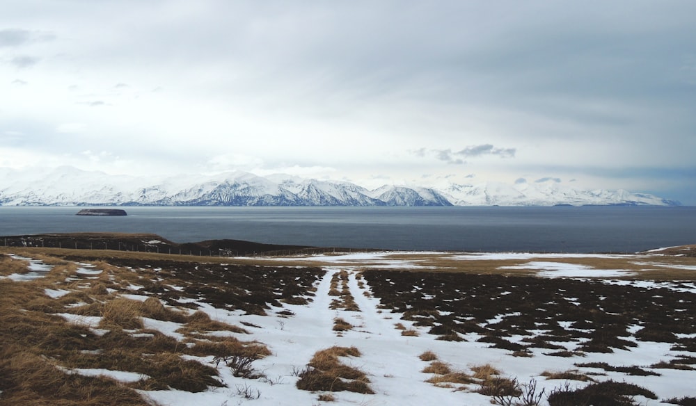 snow covered mountain