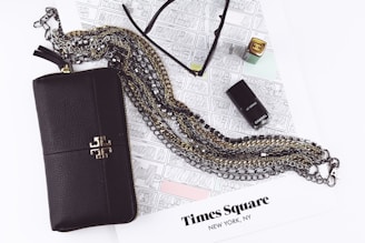 black sling bag