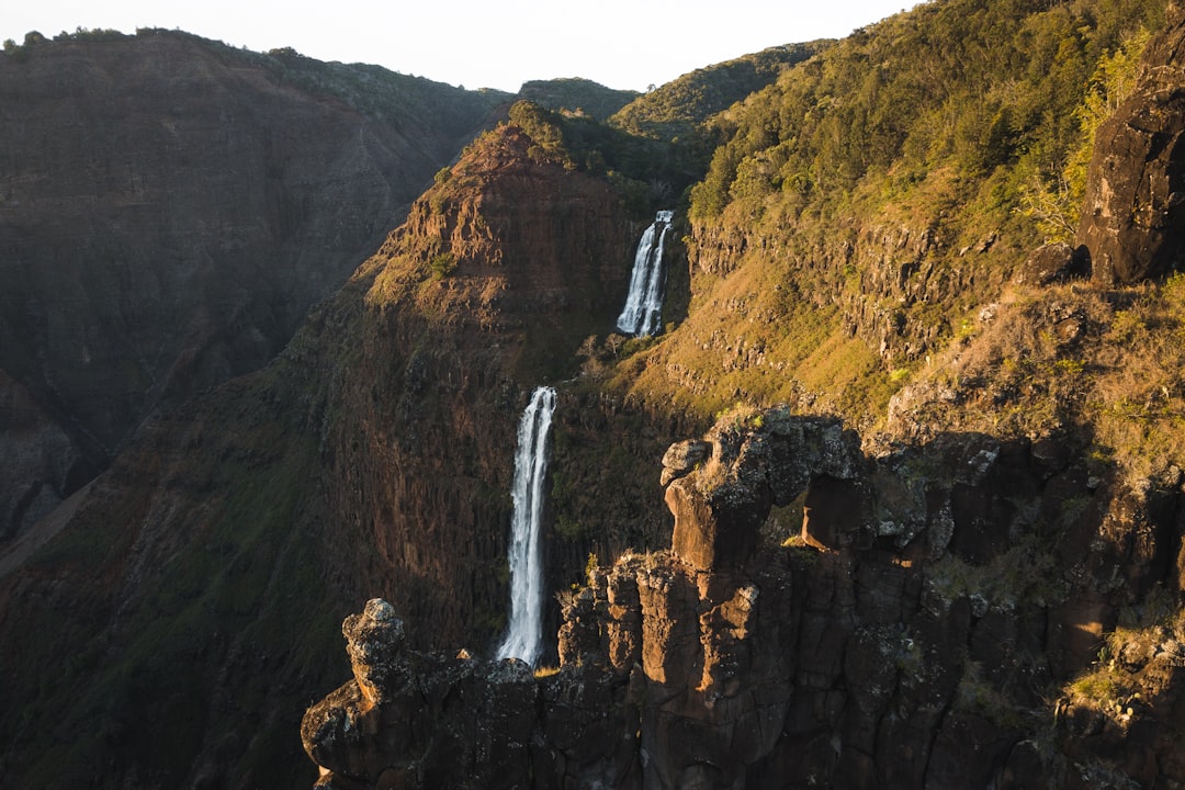 Waterfall photo spot Waipo'o Falls Trail Waimea Canyon State Park