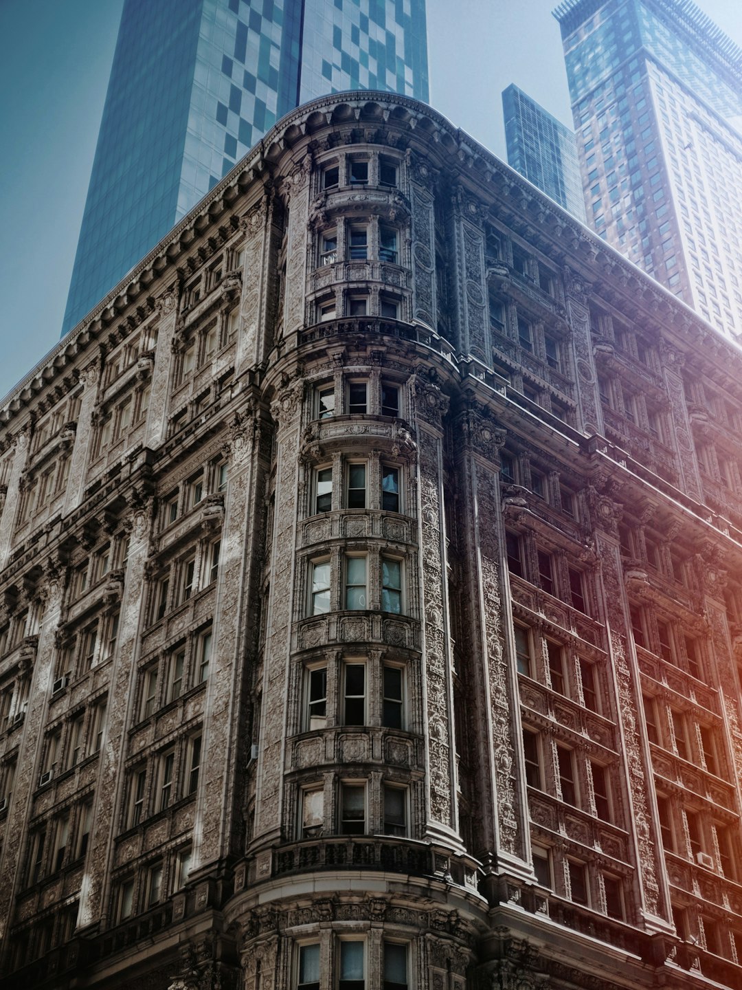 architectural photography of brown building