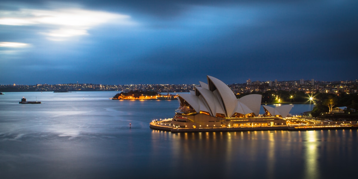 Ópera de Sydney Australia punto turístico icónico