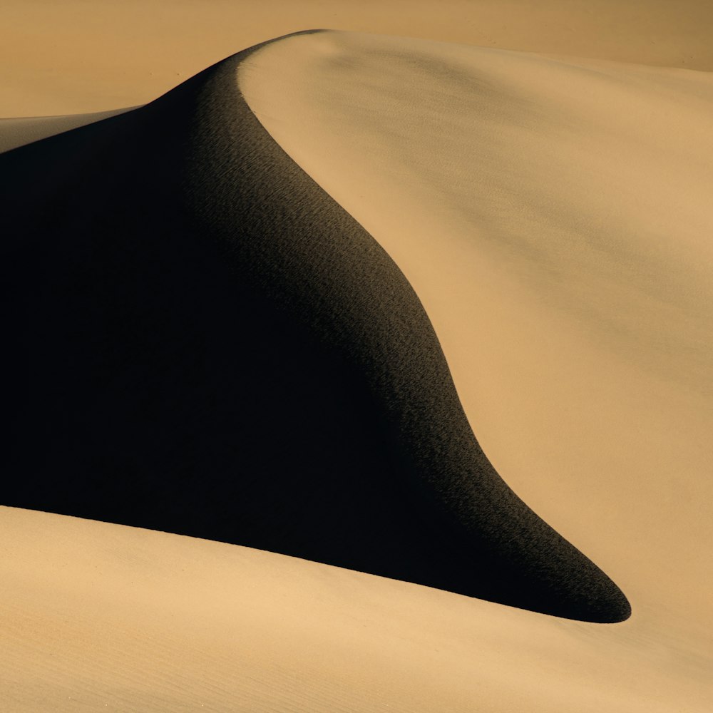 Beigefarbene Wüste