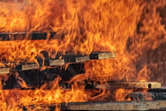 burned platforms