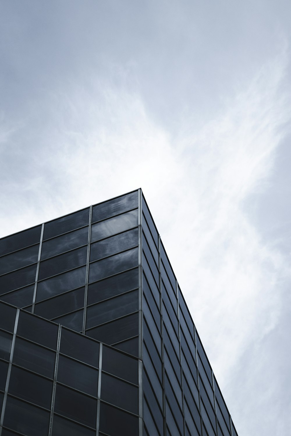 low angle photography of skyscraper