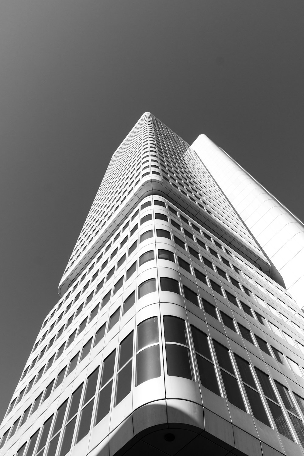 low-angle photography of high-rise building