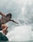 man surfing