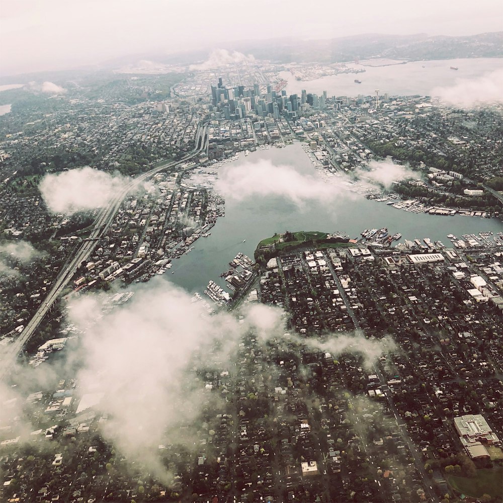 aerial photography of city during daytime