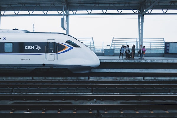 Train on a Railway