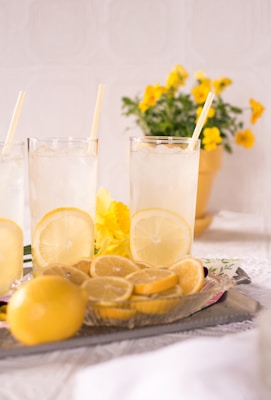 Thé glacé au citron