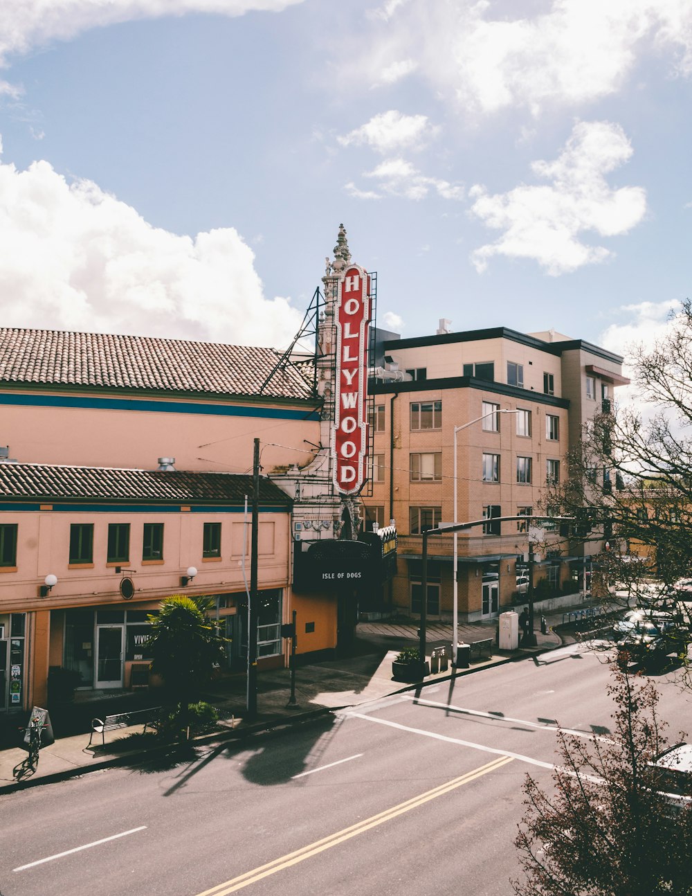 Hollywood storefront at daytime