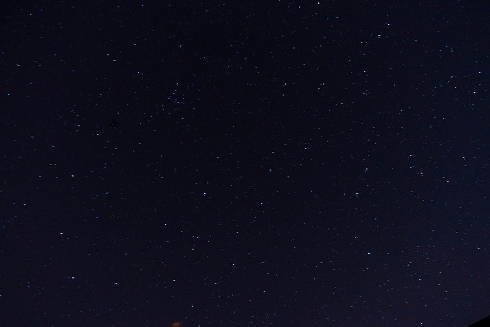 man's eye view of stars