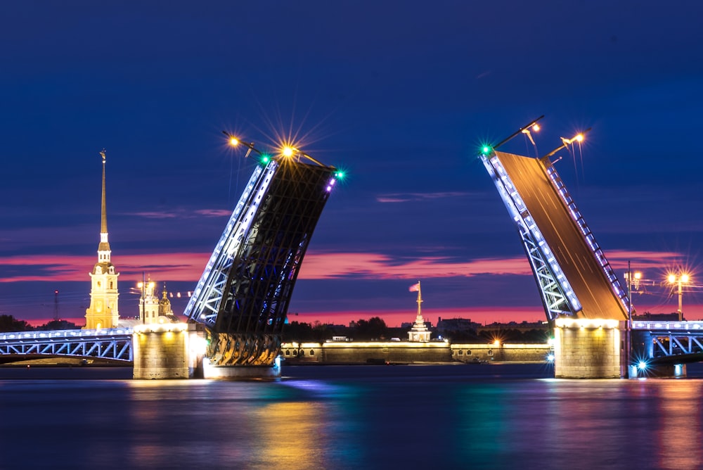 landscape photo of bridge