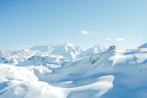Skier on the slopes