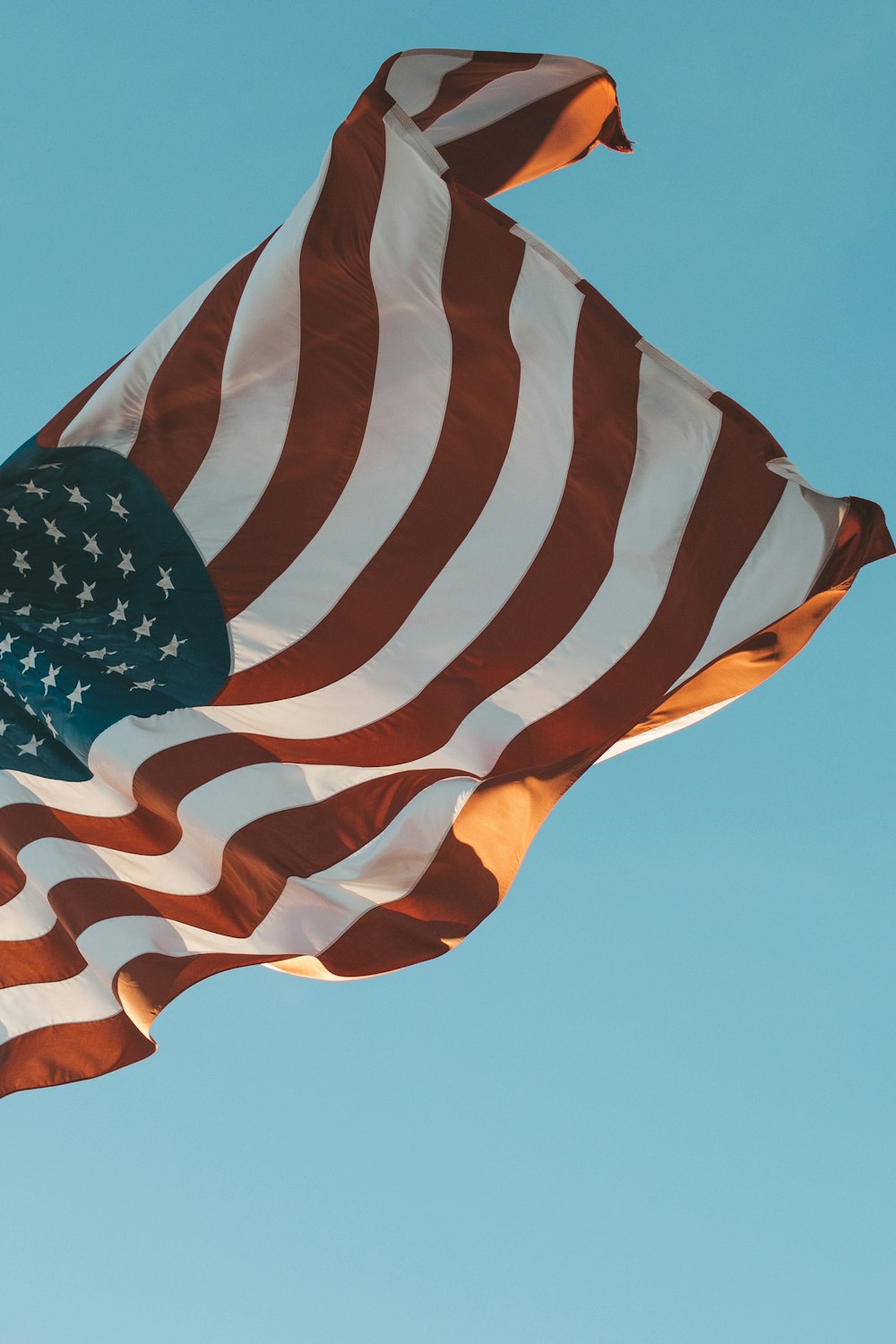 USA flag during daytime