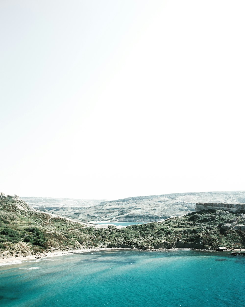 foto aérea da praia