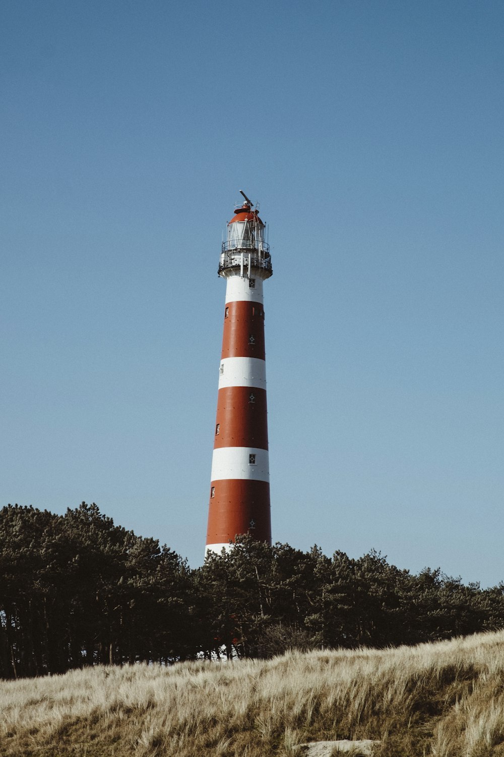 low-angle view of lighthouse
