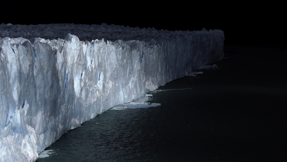 photo of glacier