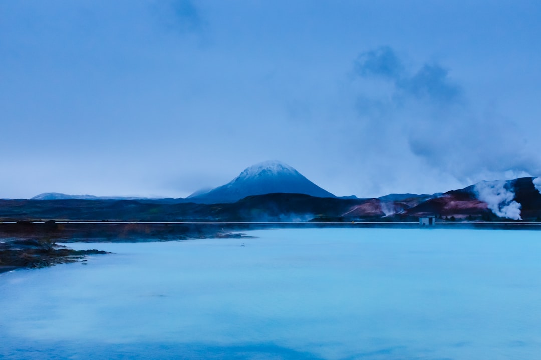 Mountain range photo spot Mývatn Nature Baths Akureyri