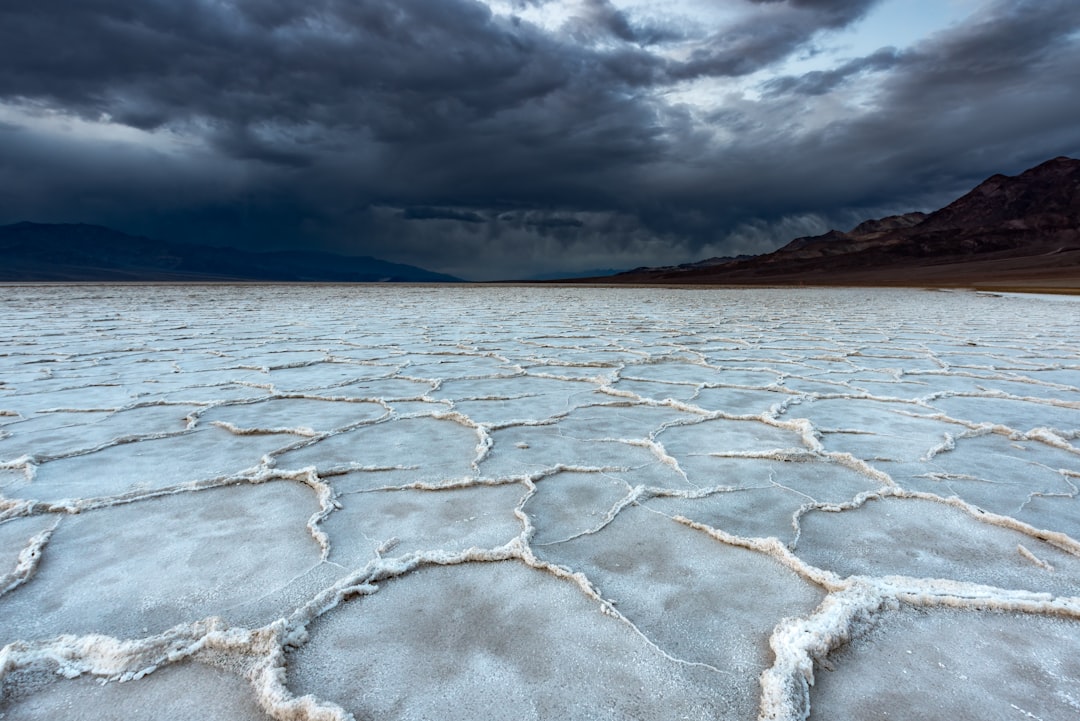 Badwater Basin in Death Valley National Park, California.