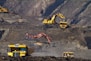 photography of excavators at mining area