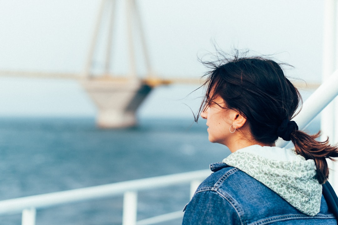 woman on ship